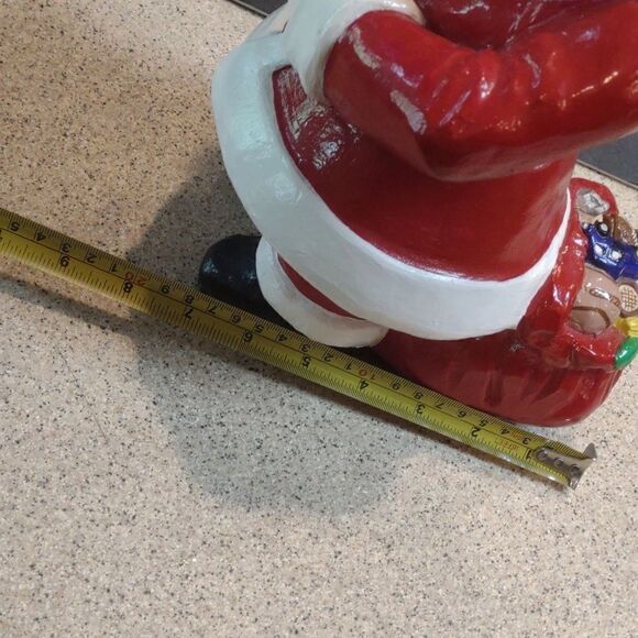 Vintage Santa Ceramic Door Stop Figure.   Ch1D - Picture 8 of 8